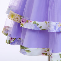 Load image into Gallery viewer, Kid Girls Flower Print Dressy Princess Dresses Wholesale 23080399
