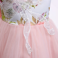 Load image into Gallery viewer, Kid Girls Flower Print Dressy Princess Dresses Wholesale 23080399
