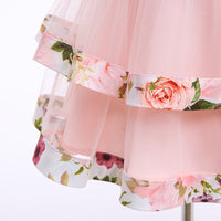 Load image into Gallery viewer, Kid Girls Flower Print Dressy Princess Dresses Wholesale 23080399
