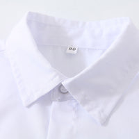 Load image into Gallery viewer, 3 Pieces Set Baby Kid Boys Solid Color Shirts Checked Vests Waistcoats And Pants Wholesale 23082802
