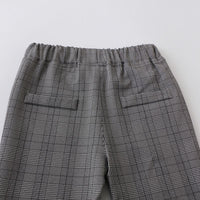 Load image into Gallery viewer, 3 Pieces Set Baby Kid Boys Solid Color Shirts Checked Vests Waistcoats And Pants Wholesale 23082803
