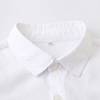 Load image into Gallery viewer, 3 Pieces Set Baby Kid Boys Solid Color Shirts Checked Vests Waistcoats And Pants Wholesale 23082803
