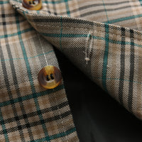 Load image into Gallery viewer, 3 Pieces Set Baby Kid Boys Checked Vests Waistcoats Pants And Solid Color Shirts Wholesale 230828102
