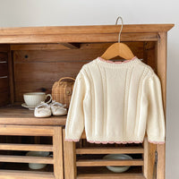 Load image into Gallery viewer, Baby Kid Girls Flower Embroidered Cardigan Wholesale 230828120
