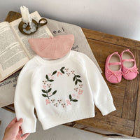 Load image into Gallery viewer, Baby Kid Girls Embroidered Sweaters Wholesale 230828123
