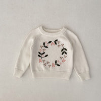 Load image into Gallery viewer, Baby Kid Girls Embroidered Sweaters Wholesale 230828123
