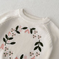 Load image into Gallery viewer, Baby Kid Girls Embroidered Sweaters Wholesale 230828123
