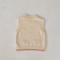 Load image into Gallery viewer, Baby Kid Girls Flower Embroidered Vests Waistcoats Wholesale 230828125
