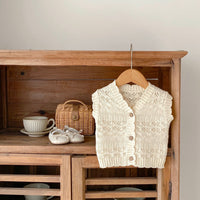 Load image into Gallery viewer, Baby Kid Girls Solid Color Vests Waistcoats Wholesale 230828141
