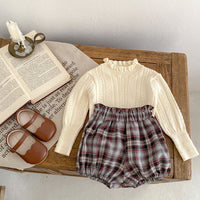 Load image into Gallery viewer, Baby Kid Girls Solid Color Sweaters Wholesale 230828153
