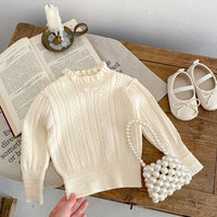 Load image into Gallery viewer, Baby Kid Girls Solid Color Sweaters Wholesale 230828153
