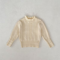 Load image into Gallery viewer, Baby Kid Girls Solid Color Sweaters Wholesale 230828153
