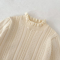 Load image into Gallery viewer, Baby Kid Girls Solid Color Sweaters Wholesale 230828153
