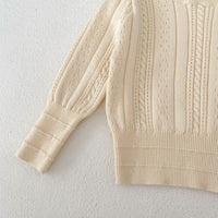 Load image into Gallery viewer, Baby Kid Girls Solid Color Sweaters Wholesale 230828153
