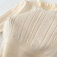 Load image into Gallery viewer, Baby Kid Girls Solid Color Sweaters Wholesale 230828153
