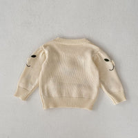 Load image into Gallery viewer, Baby Kid Girls Solid Color Embroidered Sweaters Wholesale 230828156
