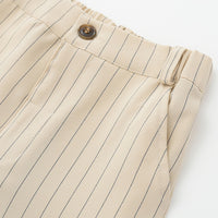 Load image into Gallery viewer, 3 Pieces Set Baby Kid Boys Solid Color Shirts Striped Vests Waistcoats And Pants Wholesale 230828182
