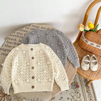 Load image into Gallery viewer, Baby Kid Girls Solid Color Cardigan Wholesale 230828225
