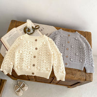 Load image into Gallery viewer, Baby Kid Girls Solid Color Cardigan Wholesale 230828225
