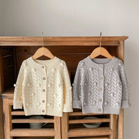 Load image into Gallery viewer, Baby Kid Girls Solid Color Cardigan Wholesale 230828225
