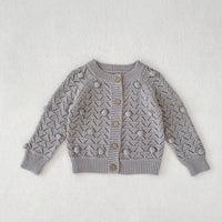 Load image into Gallery viewer, Baby Kid Girls Solid Color Cardigan Wholesale 230828225
