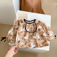 Load image into Gallery viewer, 3 Pieces Set Baby Kid Girls Animals Print Tops Solid Color Shorts And Hat Wholesale 230828249
