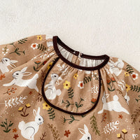 Load image into Gallery viewer, 3 Pieces Set Baby Kid Girls Animals Print Tops Solid Color Shorts And Hat Wholesale 230828249
