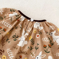 Load image into Gallery viewer, 3 Pieces Set Baby Kid Girls Animals Print Tops Solid Color Shorts And Hat Wholesale 230828249
