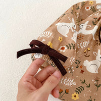 Load image into Gallery viewer, 3 Pieces Set Baby Kid Girls Animals Print Tops Solid Color Shorts And Hat Wholesale 230828249
