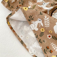 Load image into Gallery viewer, 3 Pieces Set Baby Kid Girls Animals Print Tops Solid Color Shorts And Hat Wholesale 230828249
