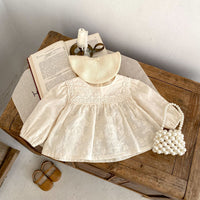 Load image into Gallery viewer, Baby Kid Girls Solid Color Love heart Tops And Pants Wholesale 230828257
