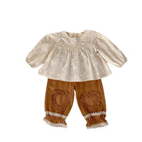 Load image into Gallery viewer, Baby Kid Girls Solid Color Love heart Tops And Pants Wholesale 230828257
