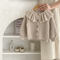 Load image into Gallery viewer, Baby Kid Girls Solid Color Cardigan Wholesale 230828261
