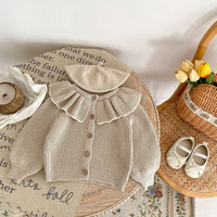 Load image into Gallery viewer, Baby Kid Girls Solid Color Cardigan Wholesale 230828261
