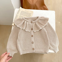 Load image into Gallery viewer, Baby Kid Girls Solid Color Cardigan Wholesale 230828261
