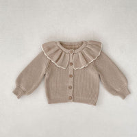 Load image into Gallery viewer, Baby Kid Girls Solid Color Cardigan Wholesale 230828261
