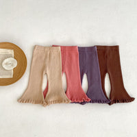 Load image into Gallery viewer, Baby Kid Girls Solid Color Pants Wholesale 230828262
