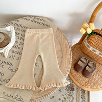 Load image into Gallery viewer, Baby Kid Girls Solid Color Pants Wholesale 230828262
