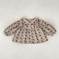 Load image into Gallery viewer, Baby Kid Girls Solid Color Flower Print Tops Pants Wholesale 230828263
