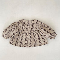 Load image into Gallery viewer, Baby Kid Girls Solid Color Flower Print Tops Pants Wholesale 230828263
