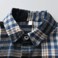 Load image into Gallery viewer, Baby Kid Boys Color-blocking Checked Shirts Wholesale 230828272
