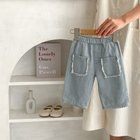 Load image into Gallery viewer, Baby Kid Unisex Solid Color Jeans Wholesale 230828276
