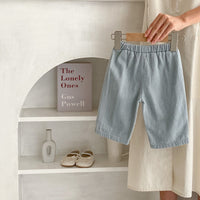 Load image into Gallery viewer, Baby Kid Unisex Solid Color Jeans Wholesale 230828276

