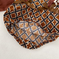 Load image into Gallery viewer, Baby Girls Color-blocking Print Rompers Wholesale 230828284
