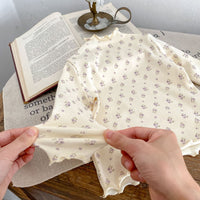 Load image into Gallery viewer, Baby Kid Girls Flower Print Tops Wholesale 230828299
