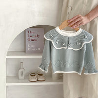Load image into Gallery viewer, Baby Kid Girls Solid Color Sweaters Wholesale 230828304
