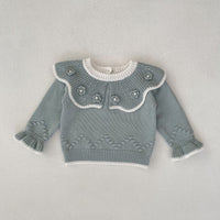 Load image into Gallery viewer, Baby Kid Girls Solid Color Sweaters Wholesale 230828304
