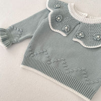 Load image into Gallery viewer, Baby Kid Girls Solid Color Sweaters Wholesale 230828304
