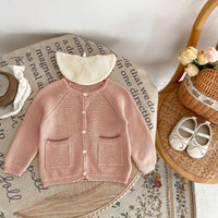 Load image into Gallery viewer, Baby Kid Girls Solid Color Cardigan Wholesale 230828305
