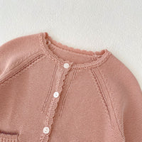Load image into Gallery viewer, Baby Kid Girls Solid Color Cardigan Wholesale 230828305
